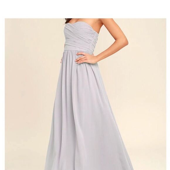 LULUS Exclusive Slow Dance Strapless NWT Size L - Picture 8 of 14